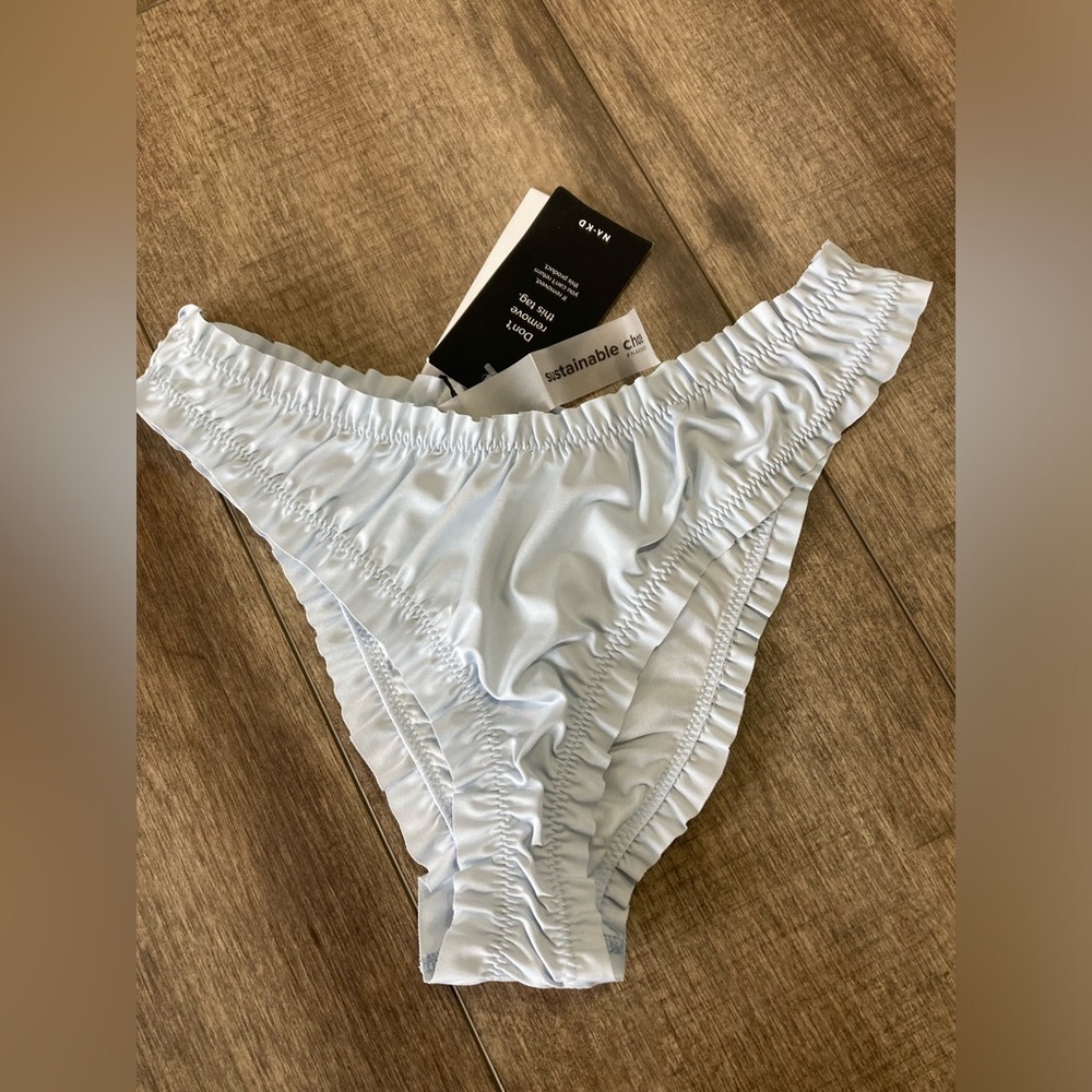 Mathilde Gohler x NA-KD ruched bikini bottom